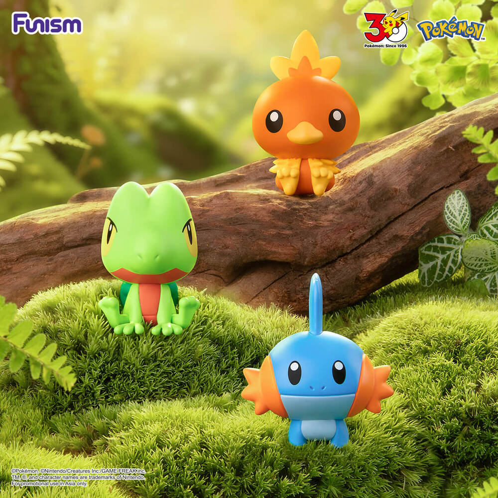 FUNISM Pokemon First Partner Gen 3 Hoenn Trio Open Box